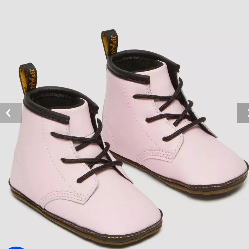 Dr. Martens Newborn Leather Booties - Picture 1 of 8